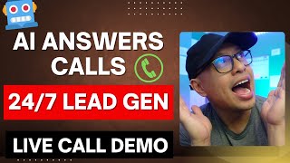 Live AI Call: How This AI Books Insurance Leads 24/7 Without a Sales Rep!