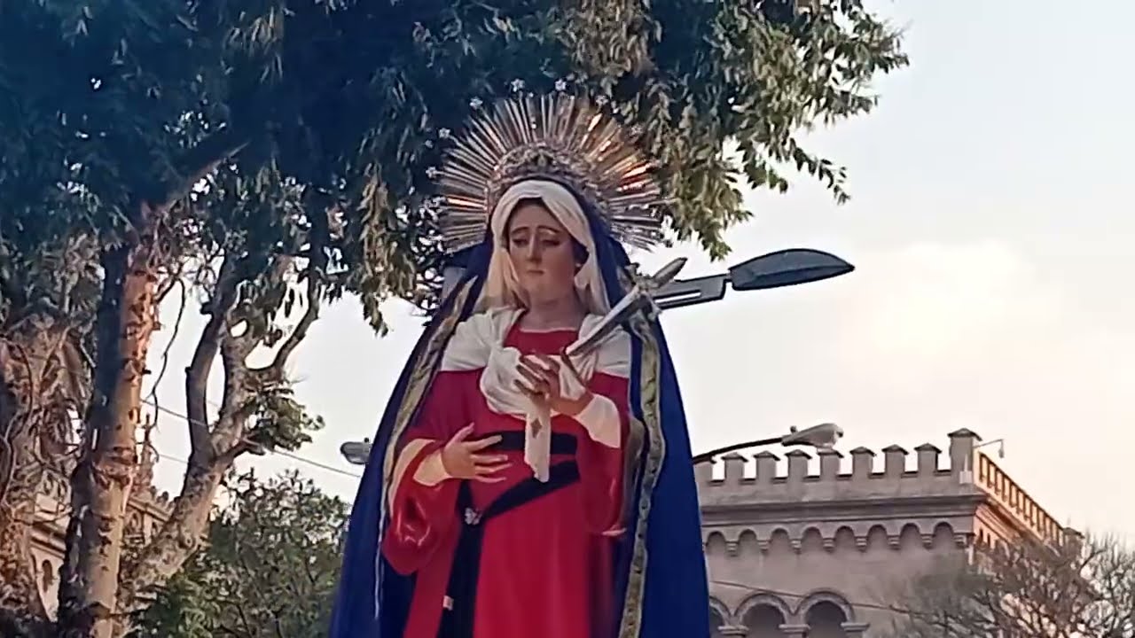 Procesión Virgen de Dolores - Templo San Francisco - Miércoles de Ceniza 2026
