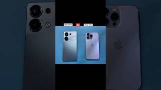 redmi note 13 pro vs iPhone 13 Pro #immobile