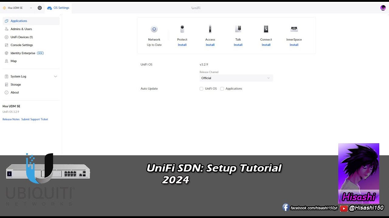 UniFi SDN: Unifi Network Setup tutorial 2024 cz. 2.. - YouTube
