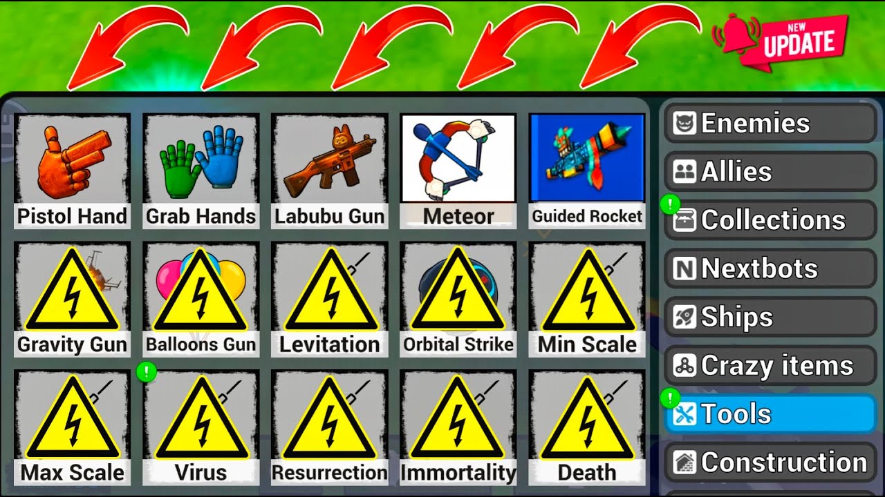 New Update Sandbox IN Space! 3.1.73 Add New binocularsAdded Gloves Poppy playtime!