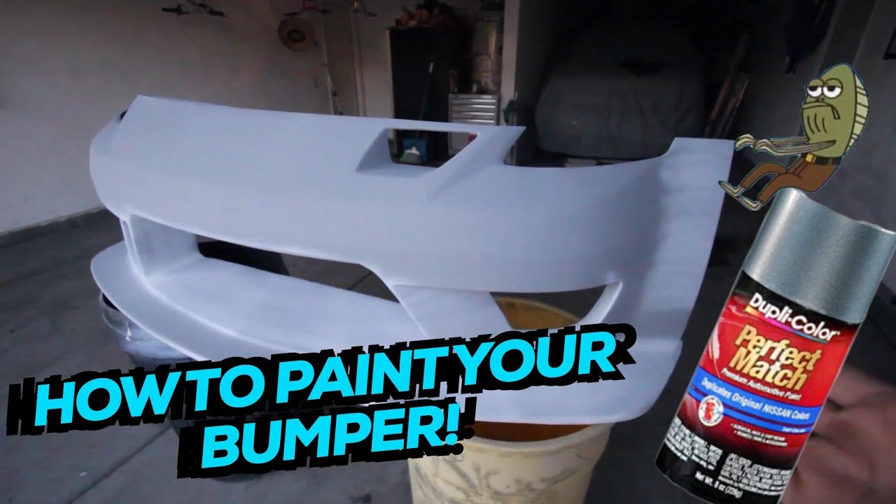how to spray paint a car fender