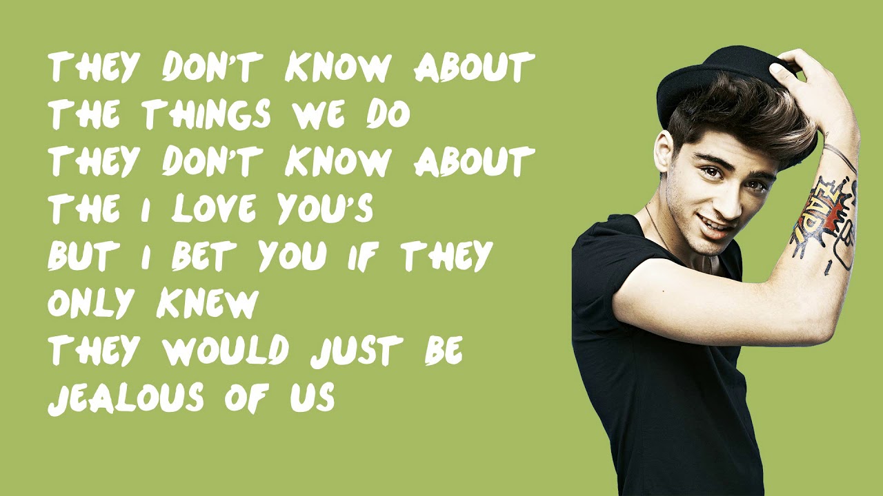 They Don't Know About Us - One Direction (Lyrics)