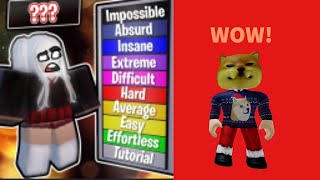 RIKAS DIFFICULTY CHART OBBY! #roblox #sillypupgaming
