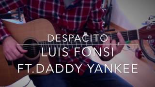 Video thumbnail of "Despacito Luis Fonsi ft. Daddy Yankee acordes guitarra tutorial"
