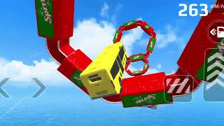 bus stunt simulator - bus game 2023 -3d - bus mega ramp driving - android gameplay |@gamester16.6M screenshot 4