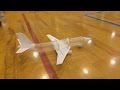 Balloon RC plane Boeing 787 flight on IAC-ASO