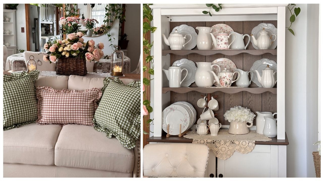 🌸 Decoración de Primavera Estilo Cottage | Casa Romántica y Acogedora #soniaceli