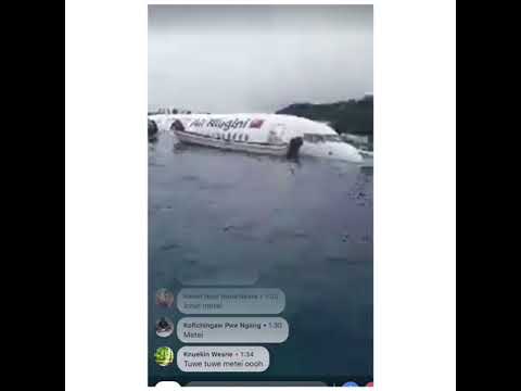 PLANE CRASH IN MICRONESIA (AIR NIUGINI BOEING 737)