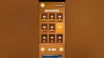 Wood Block Puzzle Gameplay - Beginner - Level 11 to 20