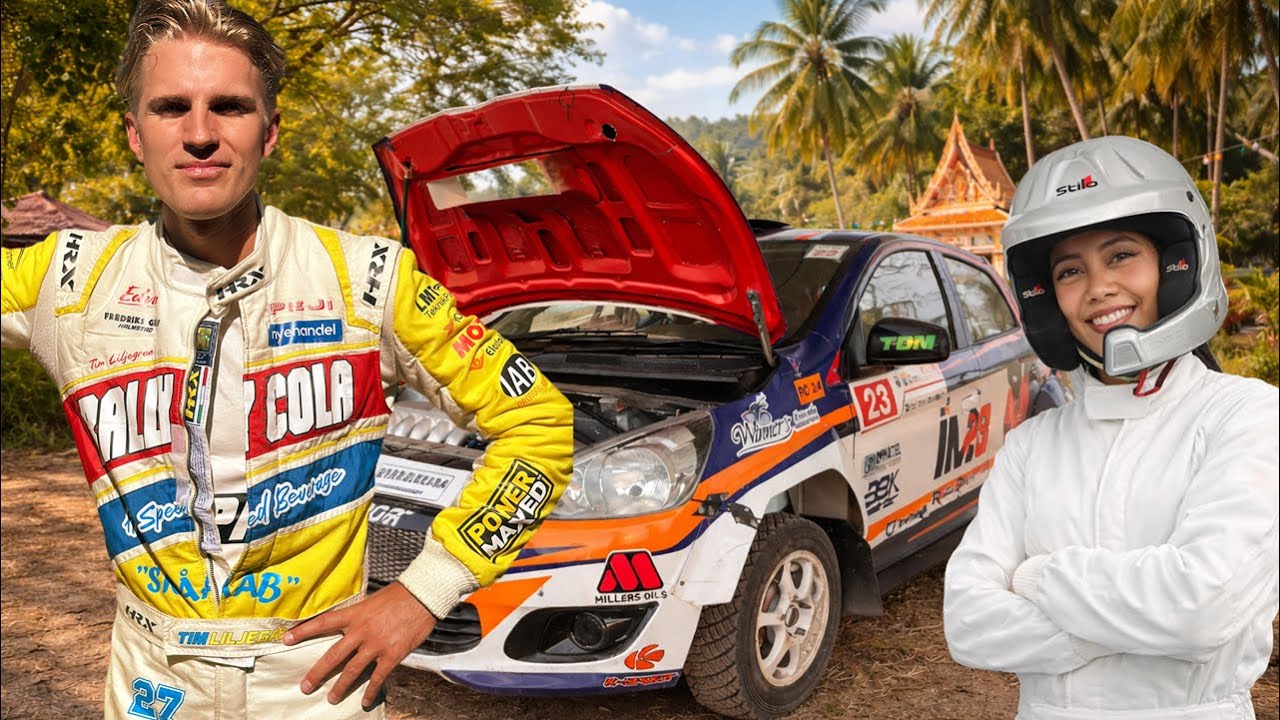 Blir det rally i Thailand? (kör sönder deras bil…)