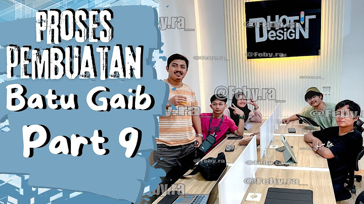 PROSES PEMBUATAN BATU GAIB PART 9