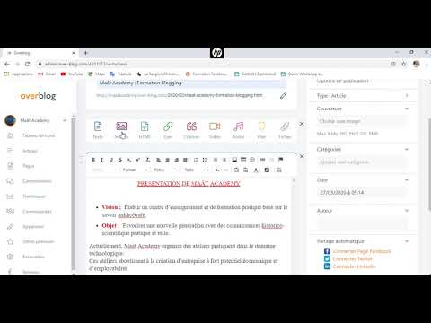 Maât Academy : RÉDIGER SON PREMIER ARTICLE OVER-BLOG