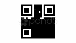 QR Code Smart Phone. Stock Footage