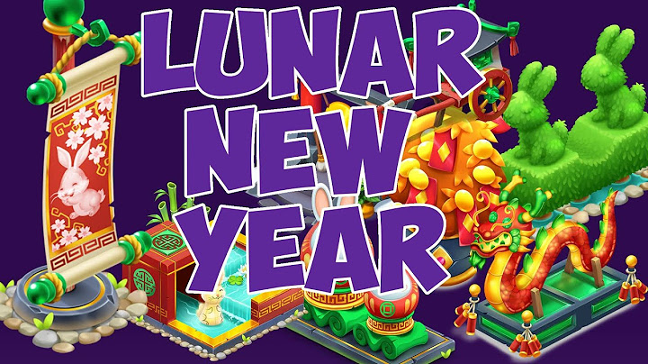 #hayday -  Lunar New Year