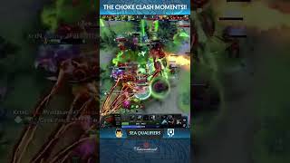 What a choke clash for Execration! Oh noes! #dota2 #shorts