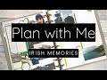 Happy Planner-Plan With Me - Dashboard Layout - Irish Memories