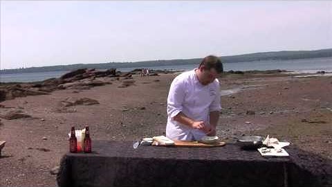 Chef Alex Haun Beausoleil Oyster Duo