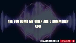 DHIRV 2FUNNY - ARE YOU DUMB (LYRICS) | @MALIAROLYRICS