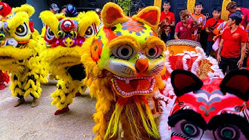 Lễ Khai Quang Điểm Nhãn Lân Sư Rồng Trung Dũng 2023 - Cúng Tổ Khai Quang Điểm Nhãn Tại Tư Gia