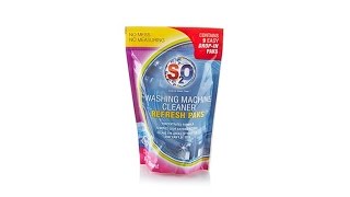 S2O Washing Machine Refresh Cleaning 9Pak
