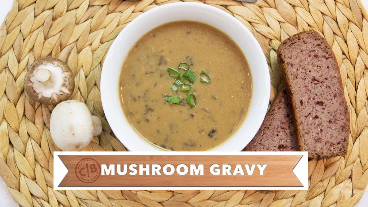 How to Make a Tasty Vegan MUSHROOM GRAVY // Easy and Hearty - YouTube