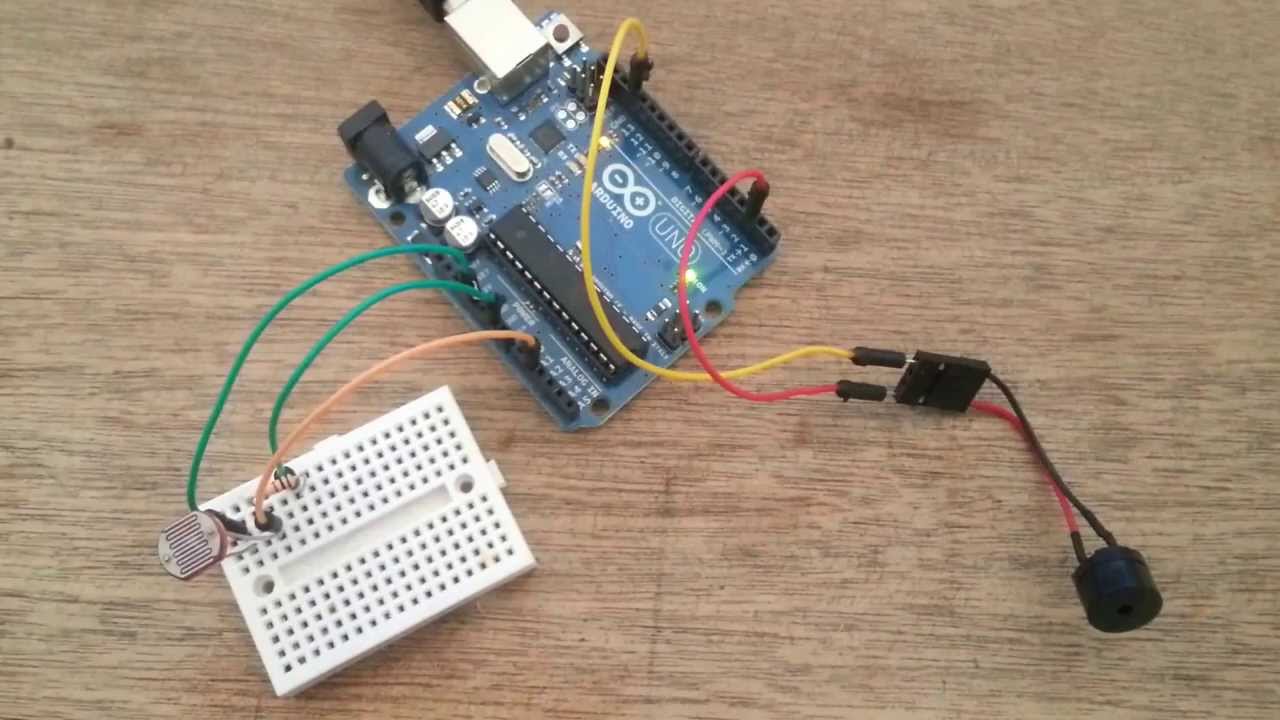 Proxytype Blog - Arduino Photoresistor - YouTube