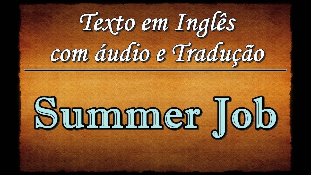 Texto em Inglês com ÁUDIO e TRADUÇÃO #39 textos informativos
