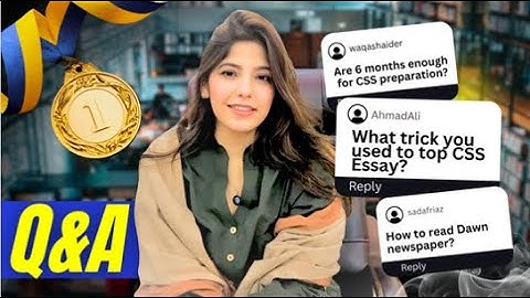 Essay Writing Q&A with Dr. Hina Sikander | Tips, Tricks & CSS Guidance