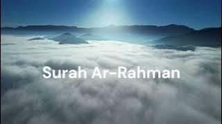 Surah Al-Rahman. Sheik Hani Ar-Rifai