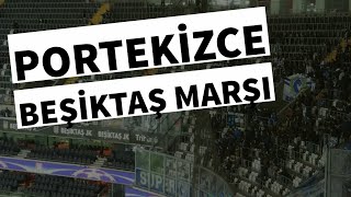 Porto'lular Portekizce Beşiktaş Marşı Dinliyor | Gücüne Güç Katmaya Geldik | Beşiktaş v Porto ŞL