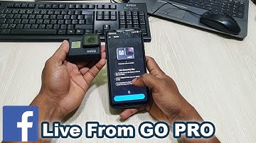 How To Live Stream  Using Gopro I Facebook Live I Gopro Hero 7 Black