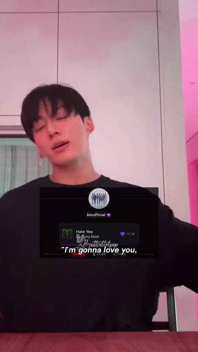 Not Jungkook Changing The 'Hate You' LYRICs To 'Love You' for ARMYs 🤧