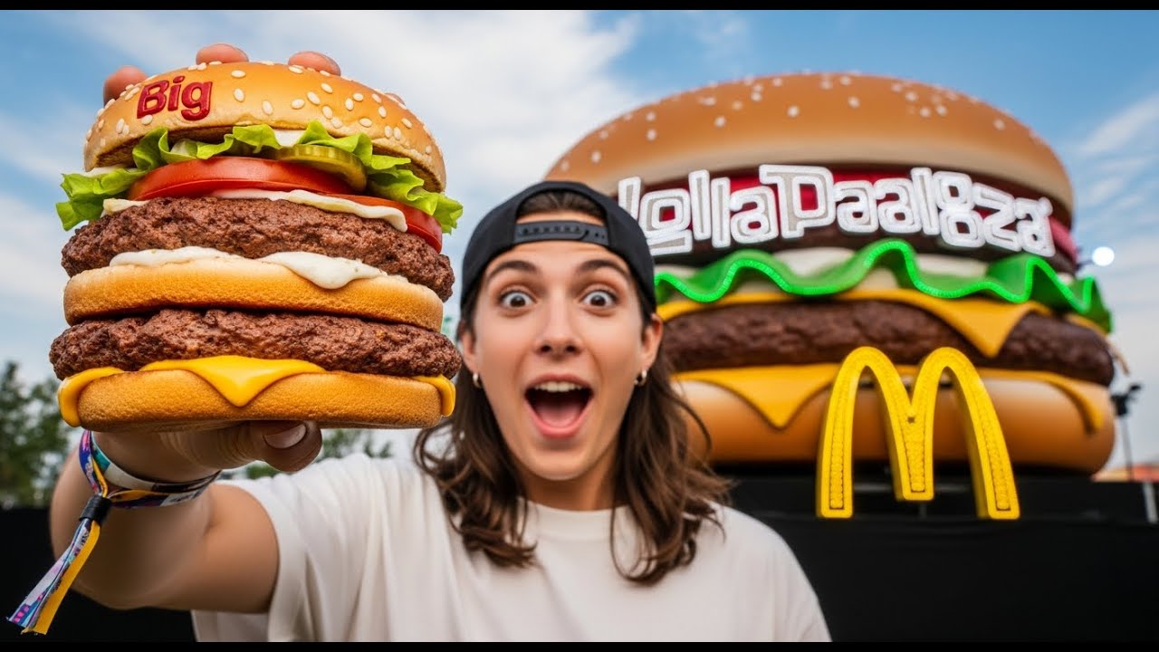Comi no Méqui do Lollapalooza: Como é a cozinha de um festival?