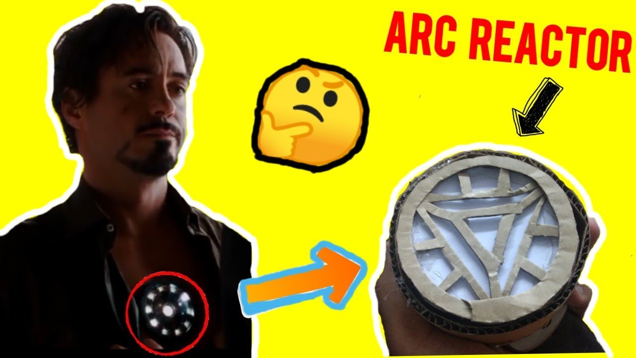 How to make Avengers Endgame Iron Man Arc Reactor that Works