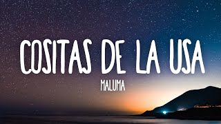 Maluma - Cositas de la USA (Letra/Lyrics)