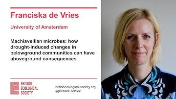 Ecology Live with Franciska de Vries - Machiavellian microbes - drought-induced changes