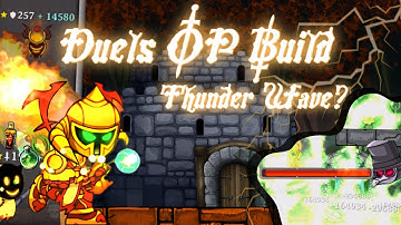 Best THUNDER WAVE in DUELS of DESTINY?| Trying HIGH ARMOR Build in MAGIC RAMPAGE | MyrTariniel