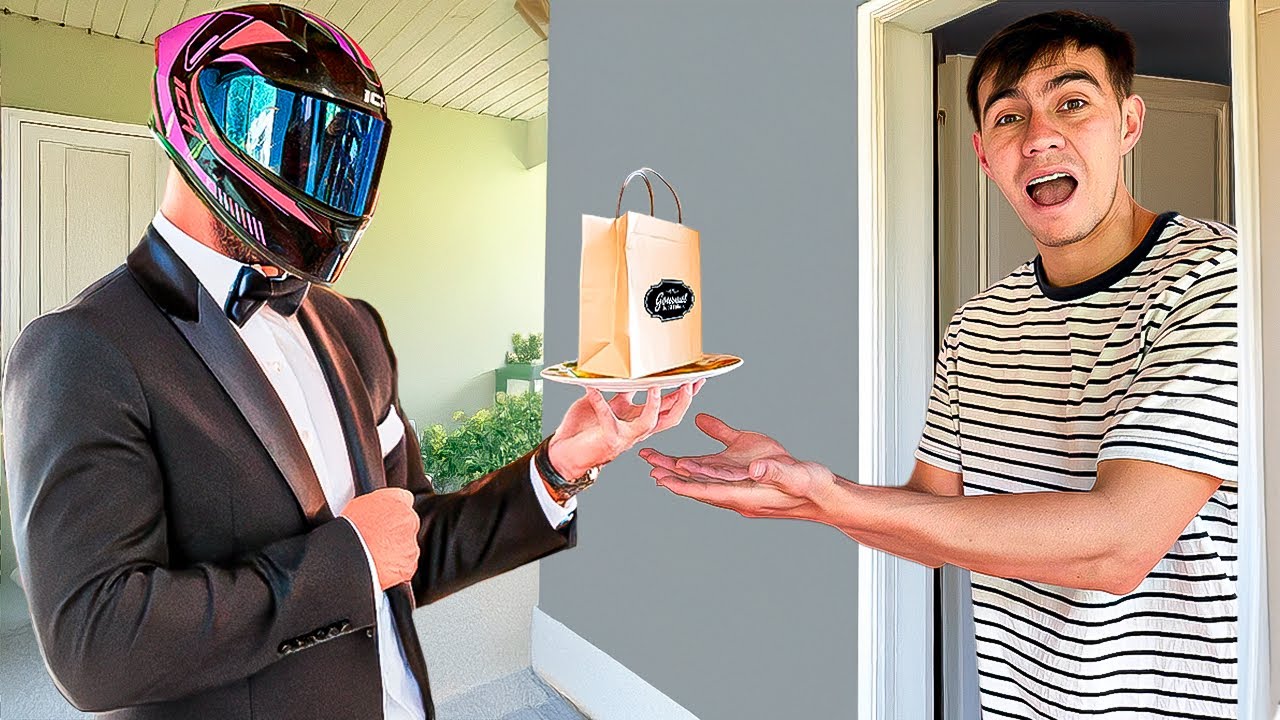 Probé comida de lujo pero a domicilio, vale ?