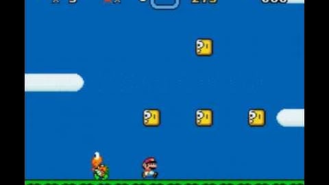 CUSTOM SMW - Early and NEW: World 1: Level 1-1