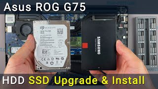 Caddy Fixation Disque Dur Pour Asus ROG G75V - Baie Lecteur Occasion, Compatible HDD/SSD
