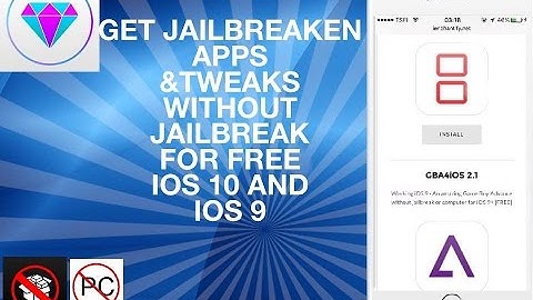 Install Jailbreak Apps/Tweaks For Free Without Jailbreak ios 9 -10