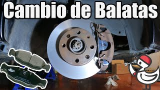 ¿Cómo cambiar balatas delanteras? Chevy 1998