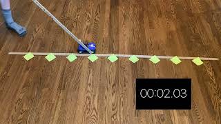 Blinky Car Stopwatch Measurement