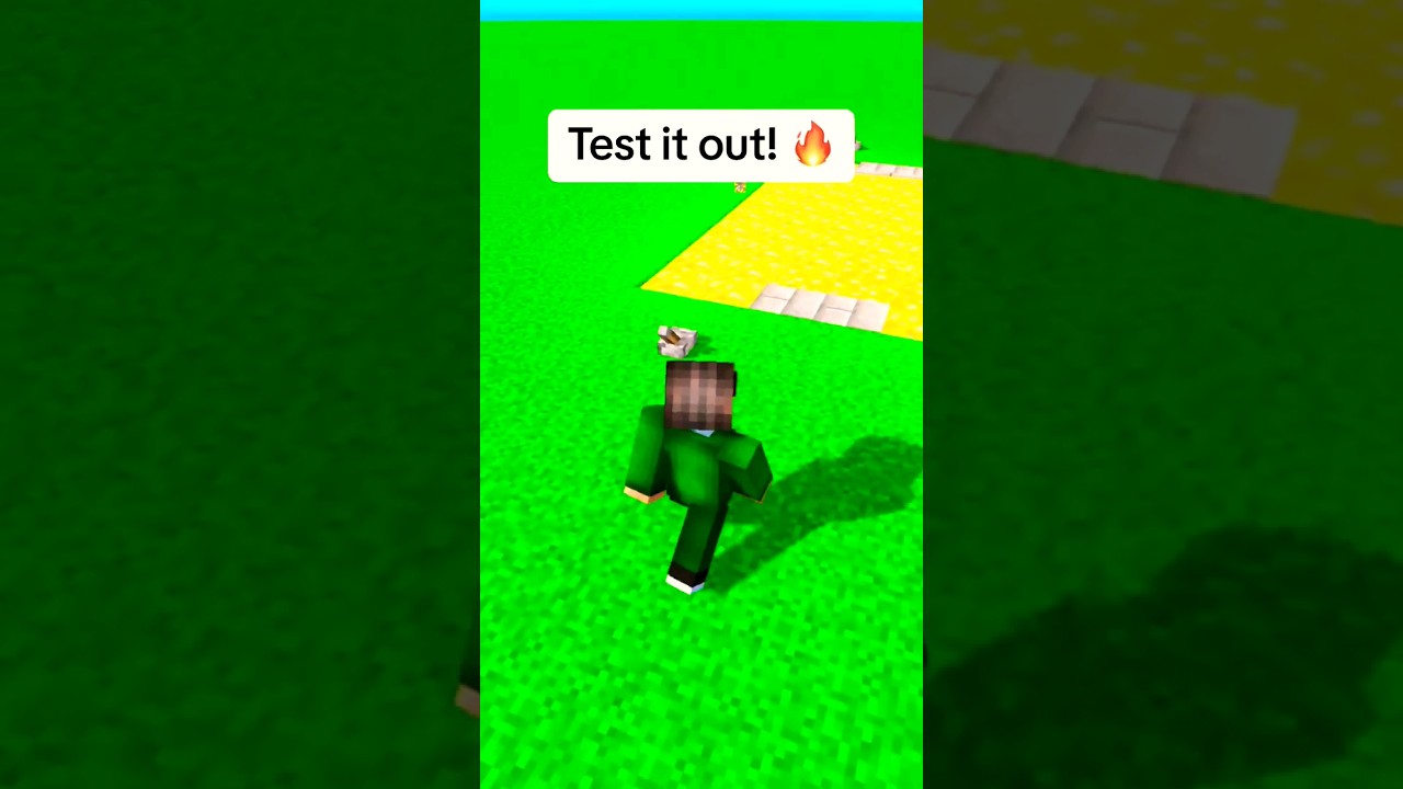 Automatic Hidden Bridge minecraft minecraftshorts minecraftbuilding