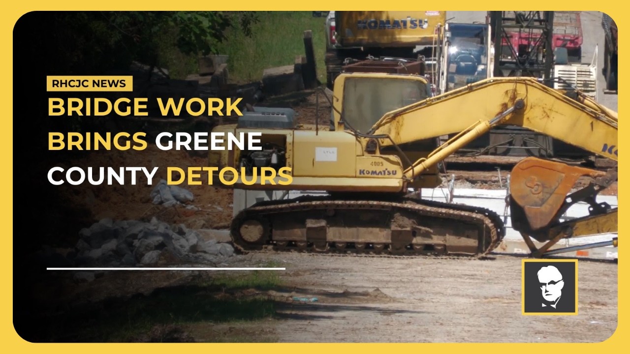 Bridge work brings Greene County detours - YouTube