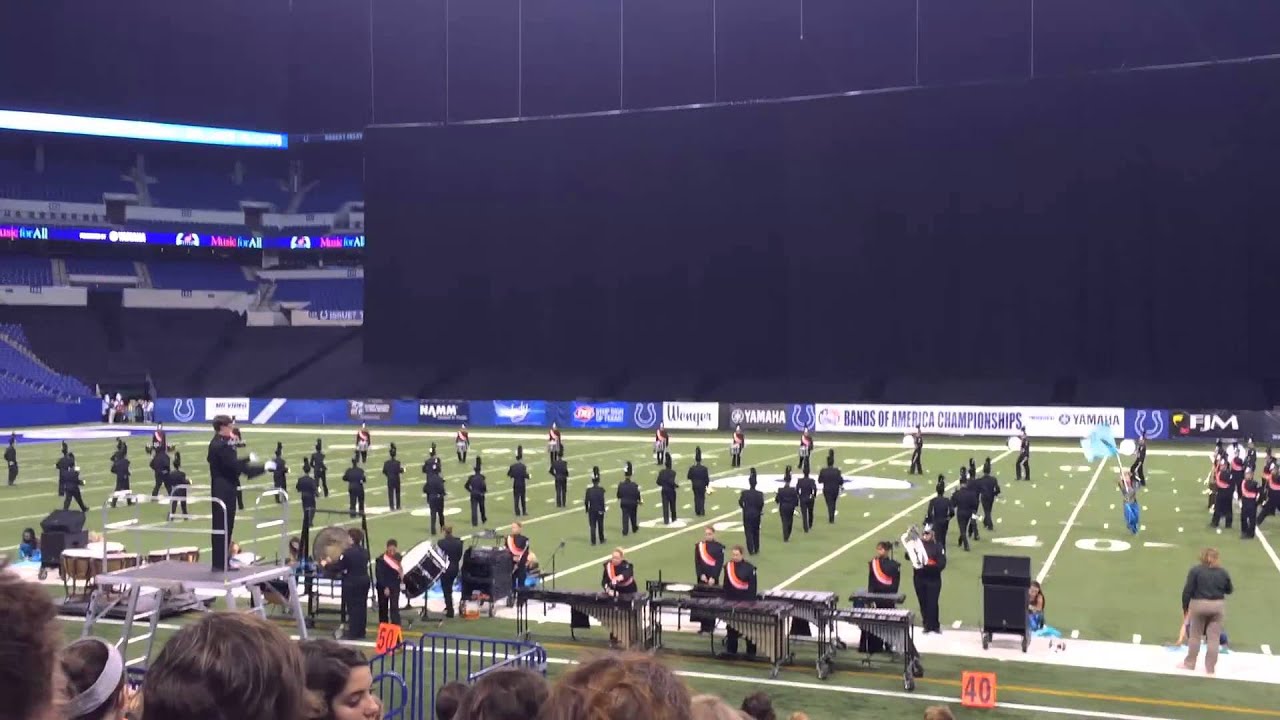 NCHS Marching Band Bands of America Regionals YouTube