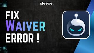 How to Fix Sleeper Waiver Error | Step-by-Step Fantasy League Guide