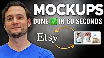 How I Create Stunning Product Mockups & Sync to Etsy in Seconds⌚