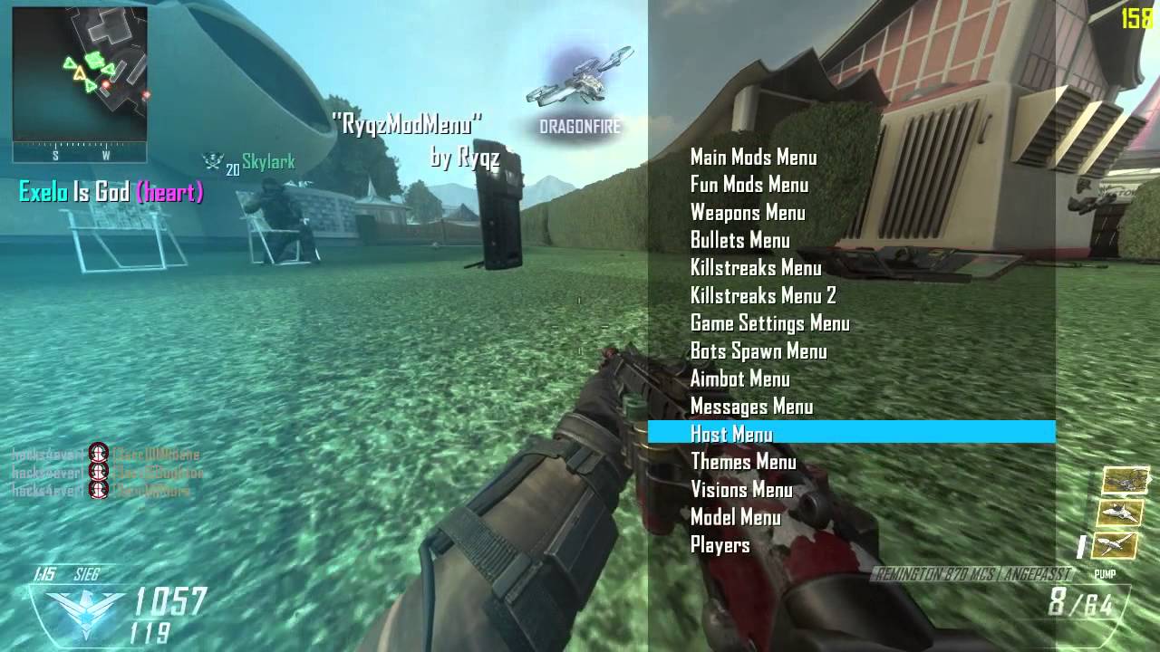 Black Ops 2 Mod Menu | PRIVAT MATCH ! - YouTube